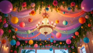 découvrez nos astuces et inspirations pour décorer un plafond de fête et transformer votre événement en un moment inoubliable grâce à des idées créatives et faciles à réaliser.