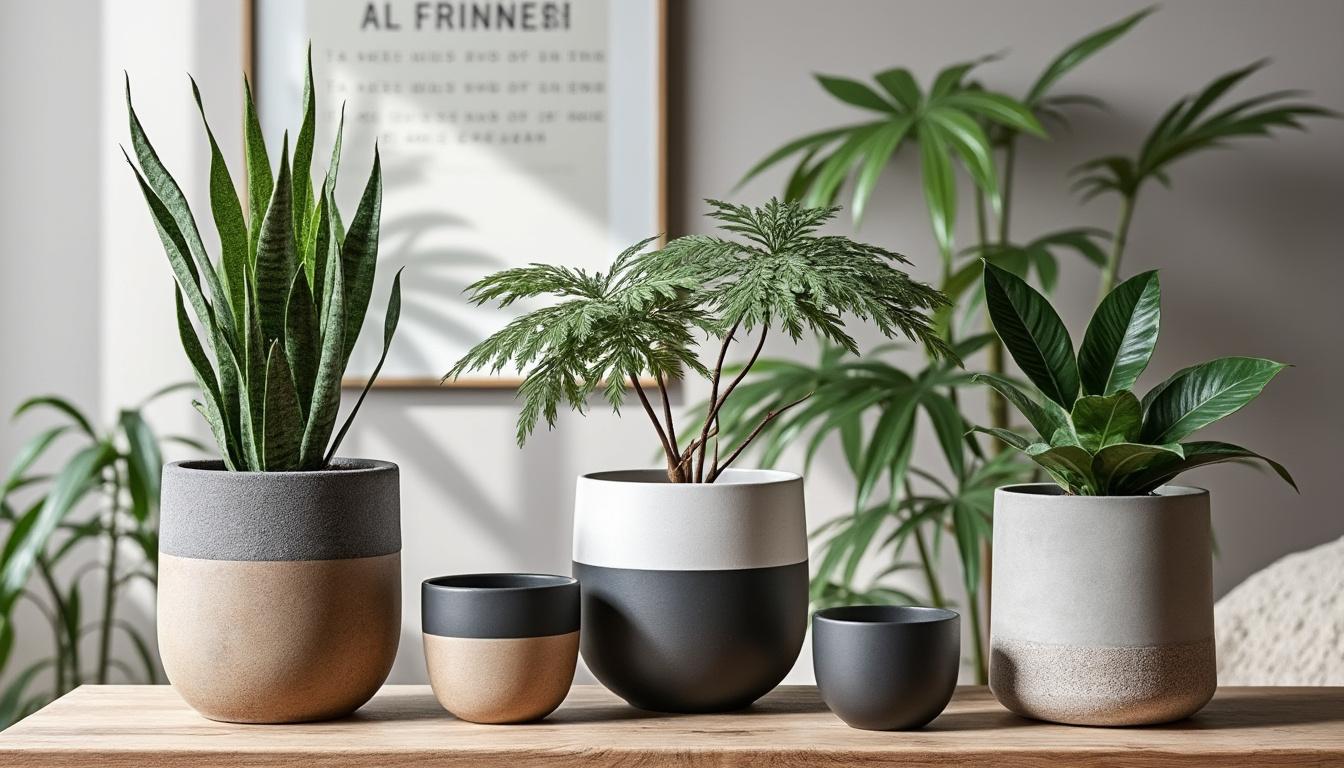 découvrez l'élégance des créations contemporaines avec notre sélection exclusive de pots de fleurs design alliant modernité et esthétique pour sublimer votre intérieur.