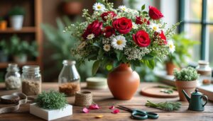 découvrez comment fabriquer facilement vos propres centres de table fleuris grâce à ce guide diy complet. idées créatives et conseils pour sublimer votre décoration.