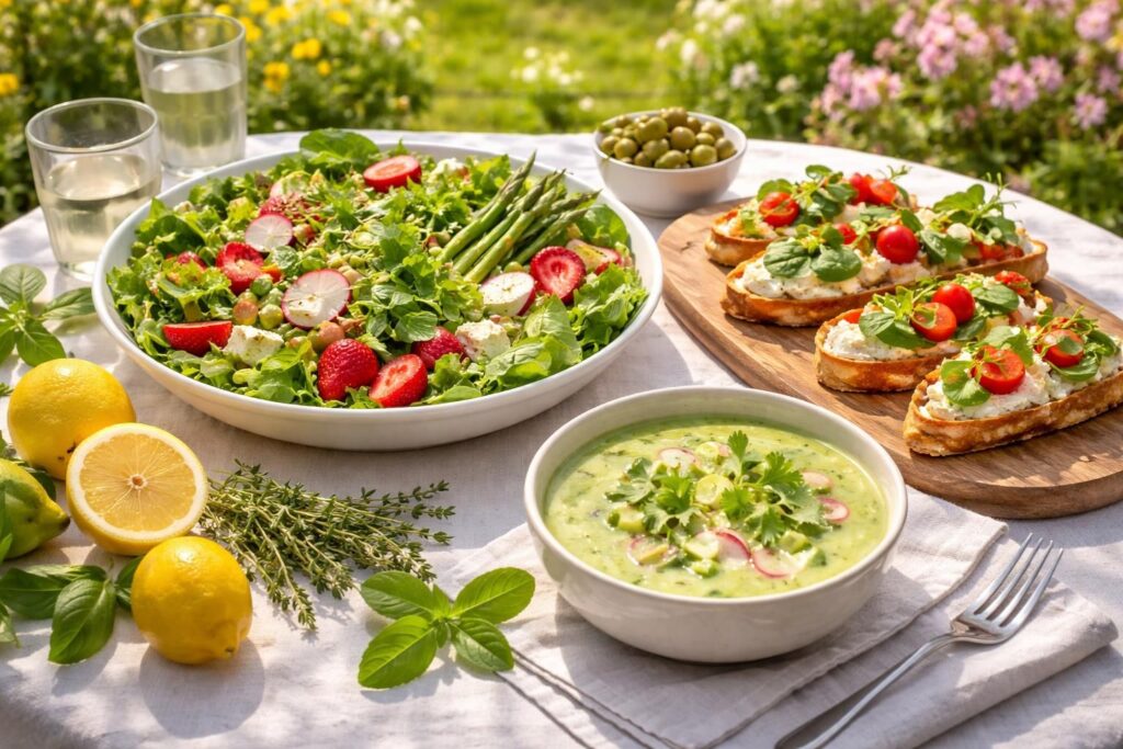 découvrez nos délices printaniers avec des recettes fraîches et savoureuses, parfaites pour savourer la saison en gourmandise et légèreté.