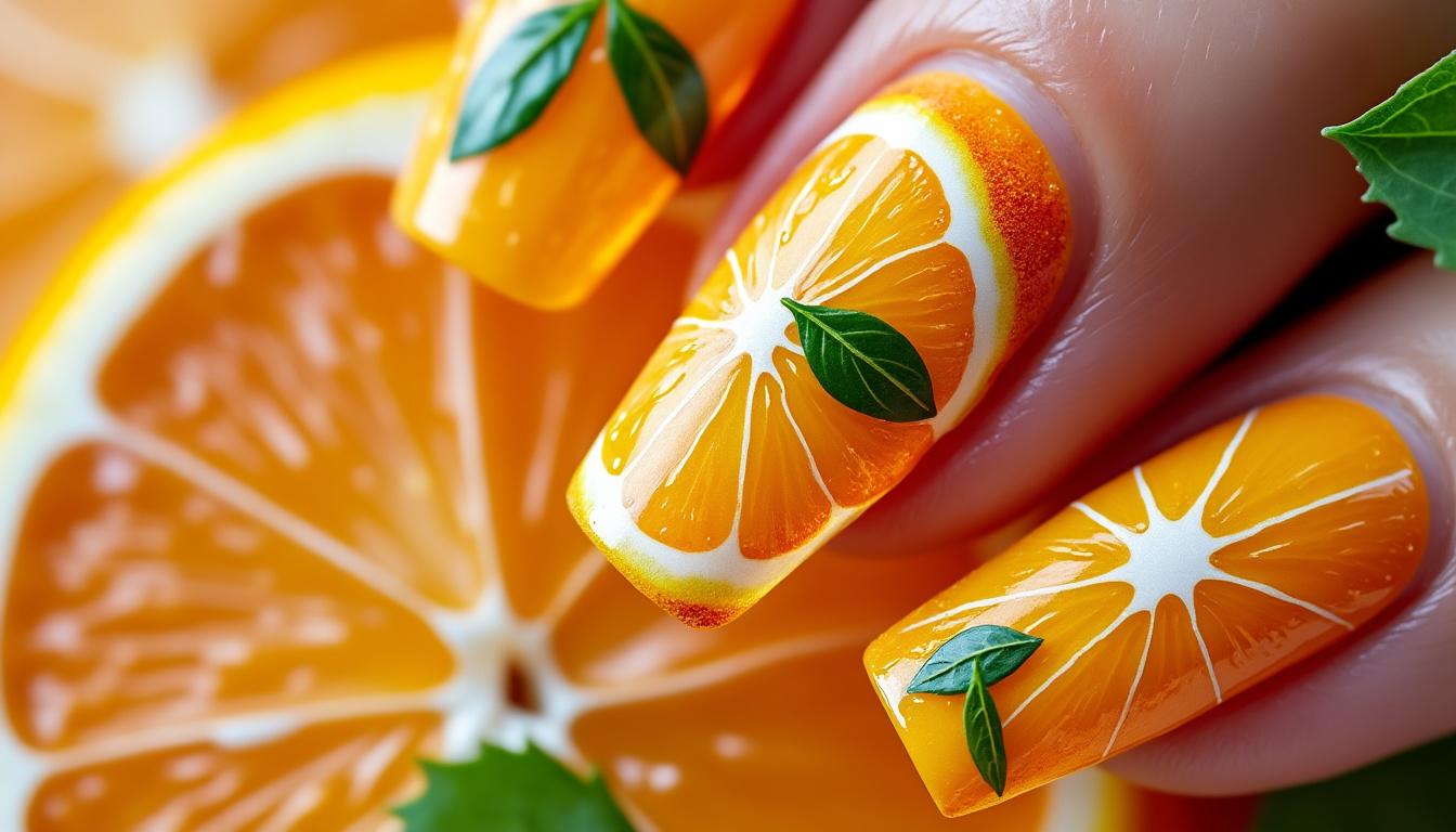 découvrez comment adopter la tendance orange cet été pour des ongles éclatants et stylés, parfaits pour illuminer votre look estival.