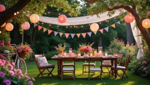découvrez des idées créatives pour décorer votre jardin et organiser un anniversaire inoubliable avec une ambiance festive et originale.