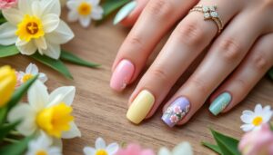 découvrez des idées fraîches et tendances pour sublimer vos ongles ce printemps avec des couleurs éclatantes et des designs originaux.
