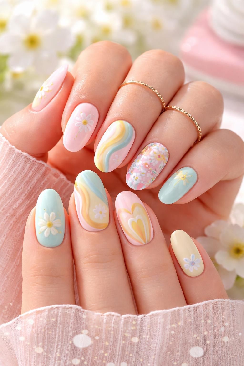 découvrez l'art des ongles printanier pour sublimer vos mains avec des couleurs fraîches et tendance, parfaites pour célébrer la saison en beauté.