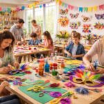 participez à notre atelier créatif et découvrez des activités manuelles pour un carnaval vibrant et coloré. idéal pour petits et grands, laissez libre cours à votre imagination !