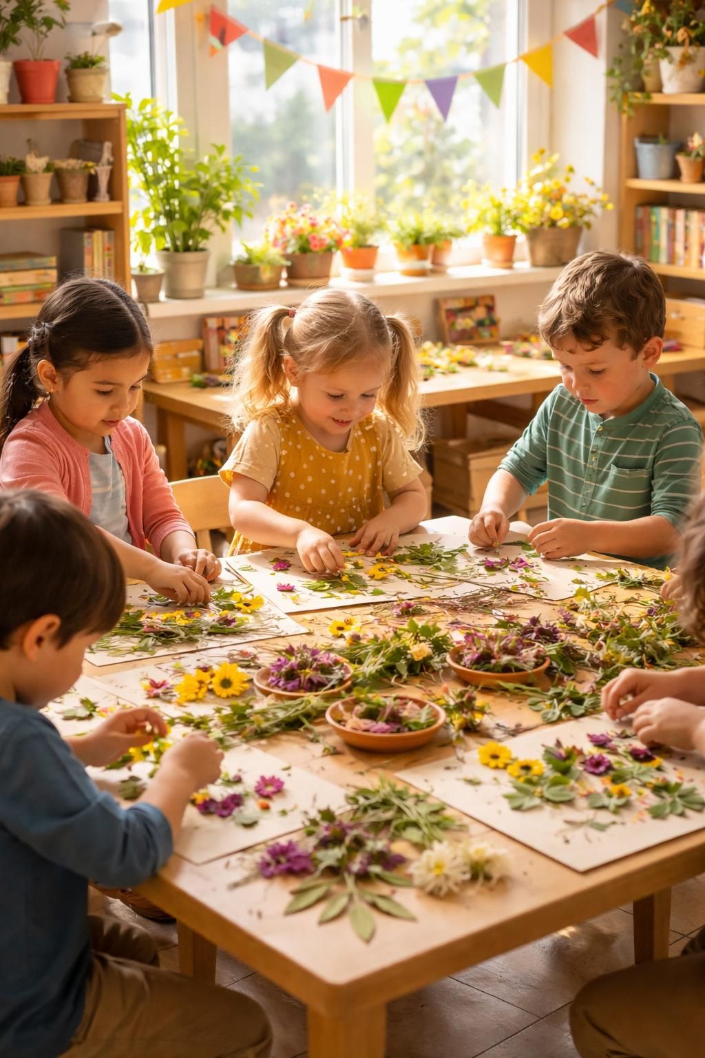 participez aux ateliers créatifs de printemps spécialement conçus pour les petits explorateurs de maternelle, avec des activités ludiques et éducatives pour éveiller leur imagination.