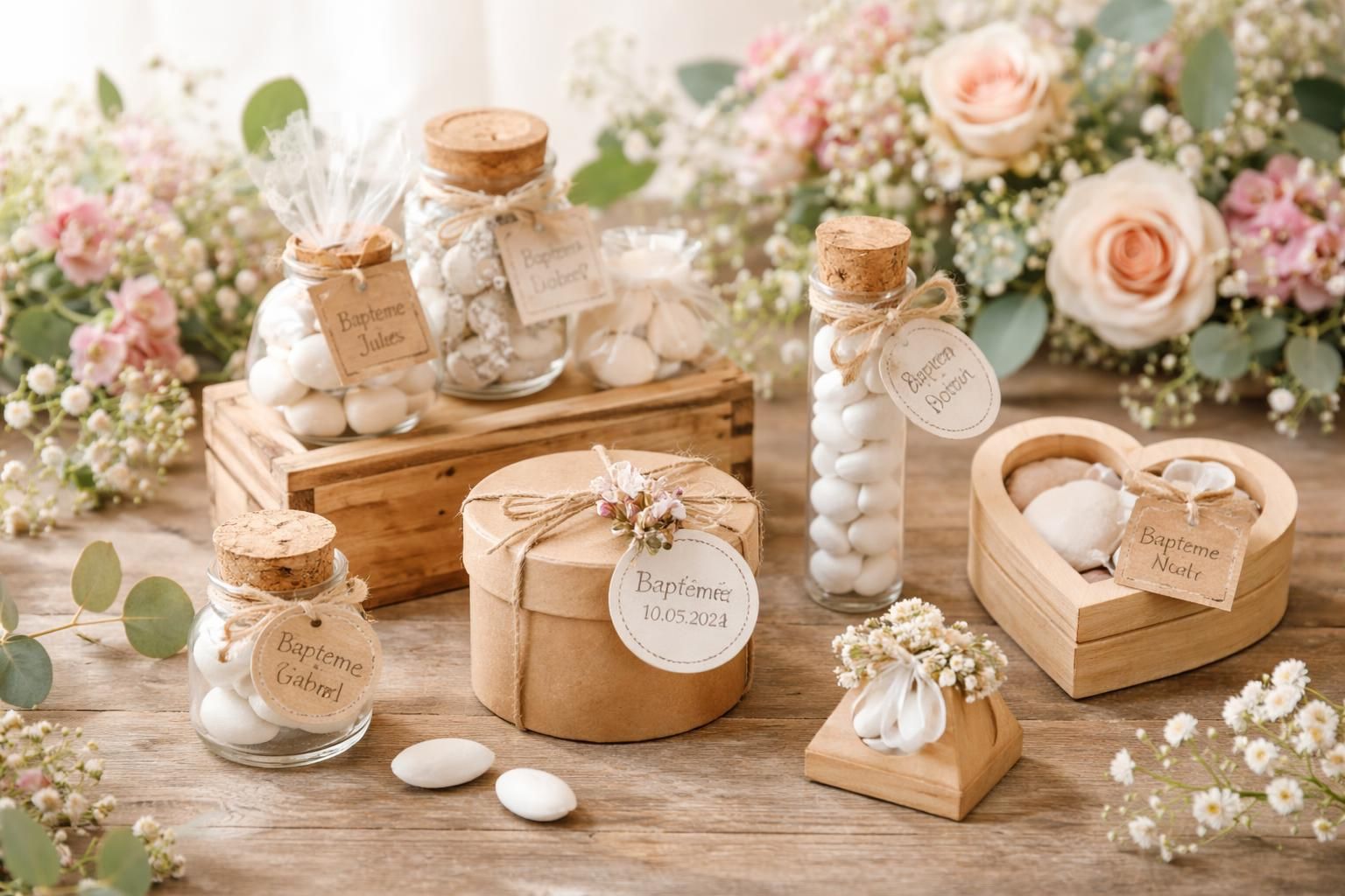 découvrez comment choisir le contenant parfait pour vos dragées de baptême avec nos conseils pratiques et idées originales pour un souvenir inoubliable.