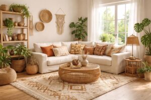 découvrez comment décorer un salon bohème chic avec les inspirations et collections de la redoute intérieurs pour un intérieur cosy et tendance.