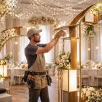embellissez votre salle des fêtes avec l'expertise d'un artisan décorateur et des structures modulables personnalisées pour une décoration unique et sur-mesure.