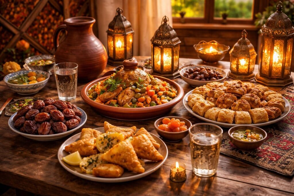 découvrez nos délicieuses recettes incontournables pour célébrer le ramadan avec saveur et tradition, parfaites pour rompre le jeûne en famille.