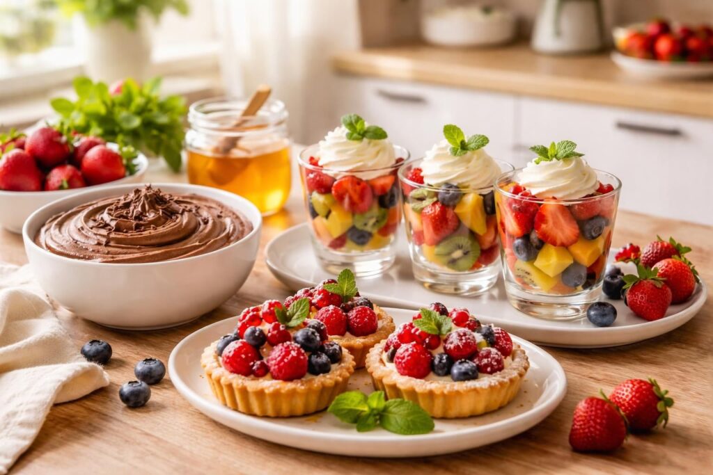 découvrez délices express, des recettes de desserts gourmands et rapides à préparer pour satisfaire vos envies sucrées en un clin d'œil.