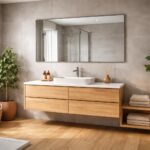 découvrez comment associer le gris et le bois pour créer une salle de bains élégante, chaleureuse et contemporaine, alliant naturel et modernité avec style.