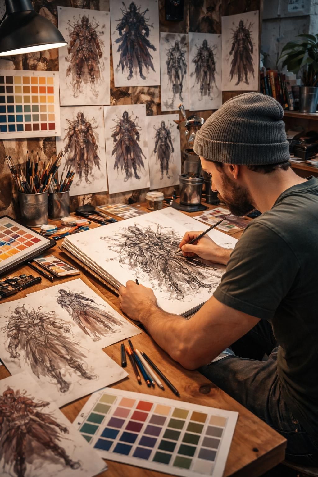 découvrez l'exploration artistique à travers la création de personnages uniques grâce à l'art conceptuel. apprenez les techniques essentielles pour donner vie à vos idées.