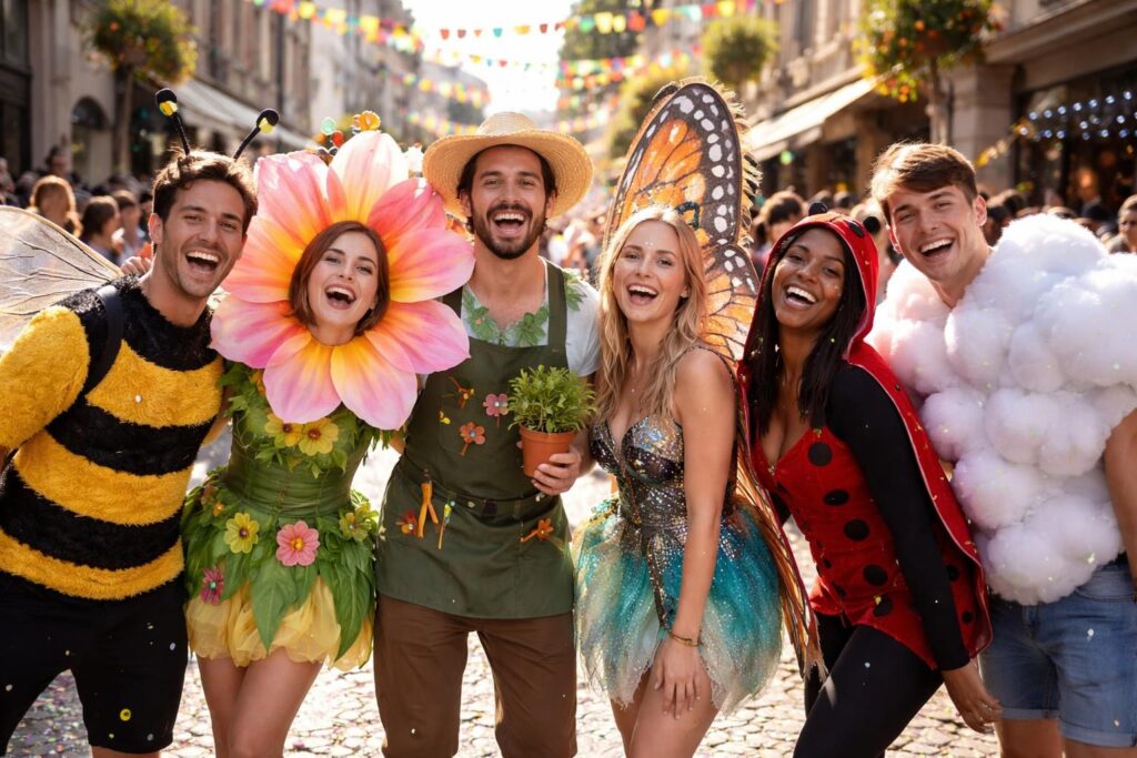 découvrez des idées créatives et originales de déguisements pour un carnaval en groupe, parfaites pour impressionner et s'amuser ensemble.
