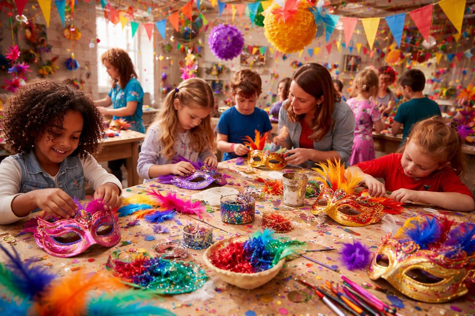 découvrez des idées créatives et amusantes pour des activités manuelles lors du carnaval, parfaites pour petits et grands, pour célébrer cette fête colorée en famille ou entre amis.