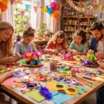 découvrez des idées créatives et faciles pour des activités manuelles amusantes à réaliser pendant le carnaval, parfaites pour petits et grands.