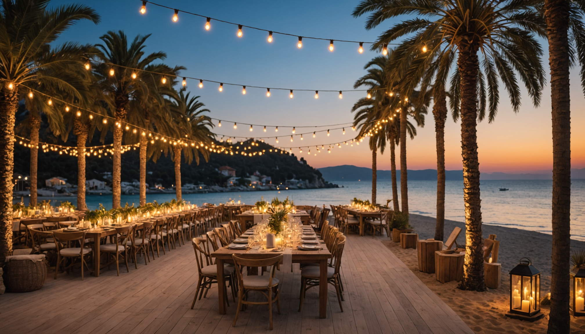 découvrez des idées de décorations festives pour vos soirées en bord de mer à mugla, alliant ambiance marine et élégance pour des moments inoubliables.