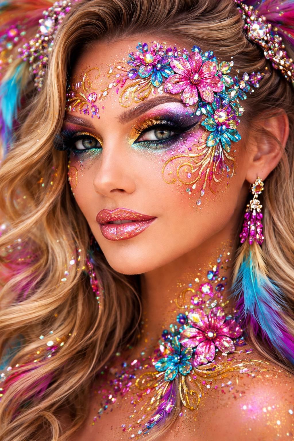 découvrez des idées éclatantes de maquillage pour femme, parfaites pour briller lors du carnaval. inspirez-vous de looks colorés et créatifs pour un style unique et festif.