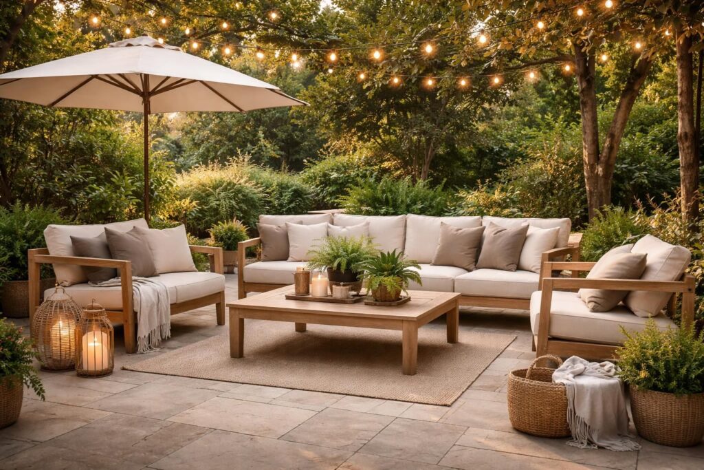 découvrez des idées inspirantes pour aménager votre terrasse extérieure alliant style et confort. transformez votre espace en un lieu accueillant et tendance pour profiter pleinement de vos moments en plein air.