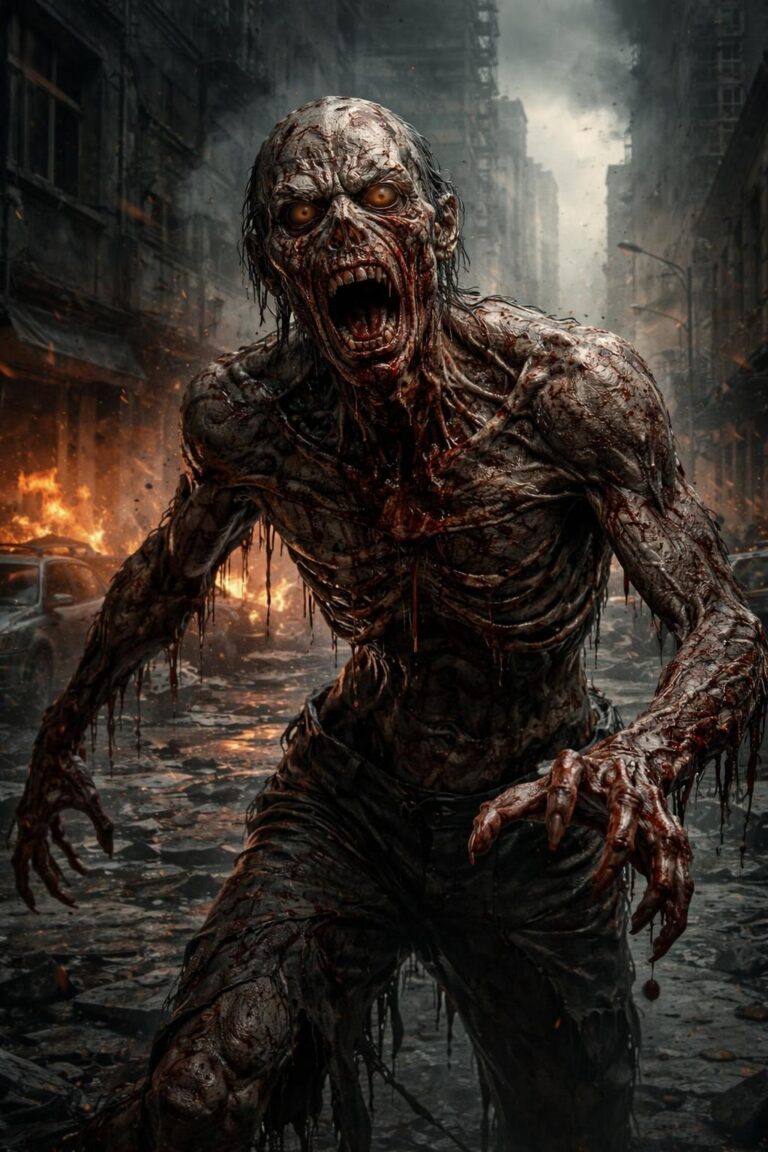 Illustrations captivantes de zombies : l’art macabre en dessins