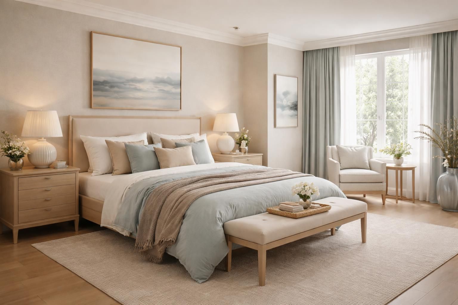 découvrez des idées déco tendance pour créer une chambre parentale cosy et élégante, alliant confort et style pour un espace chaleureux et raffiné.