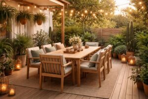 découvrez des idées et inspirations pour aménager une terrasse accueillante et tendance, alliant confort et style pour profiter pleinement de votre espace extérieur.