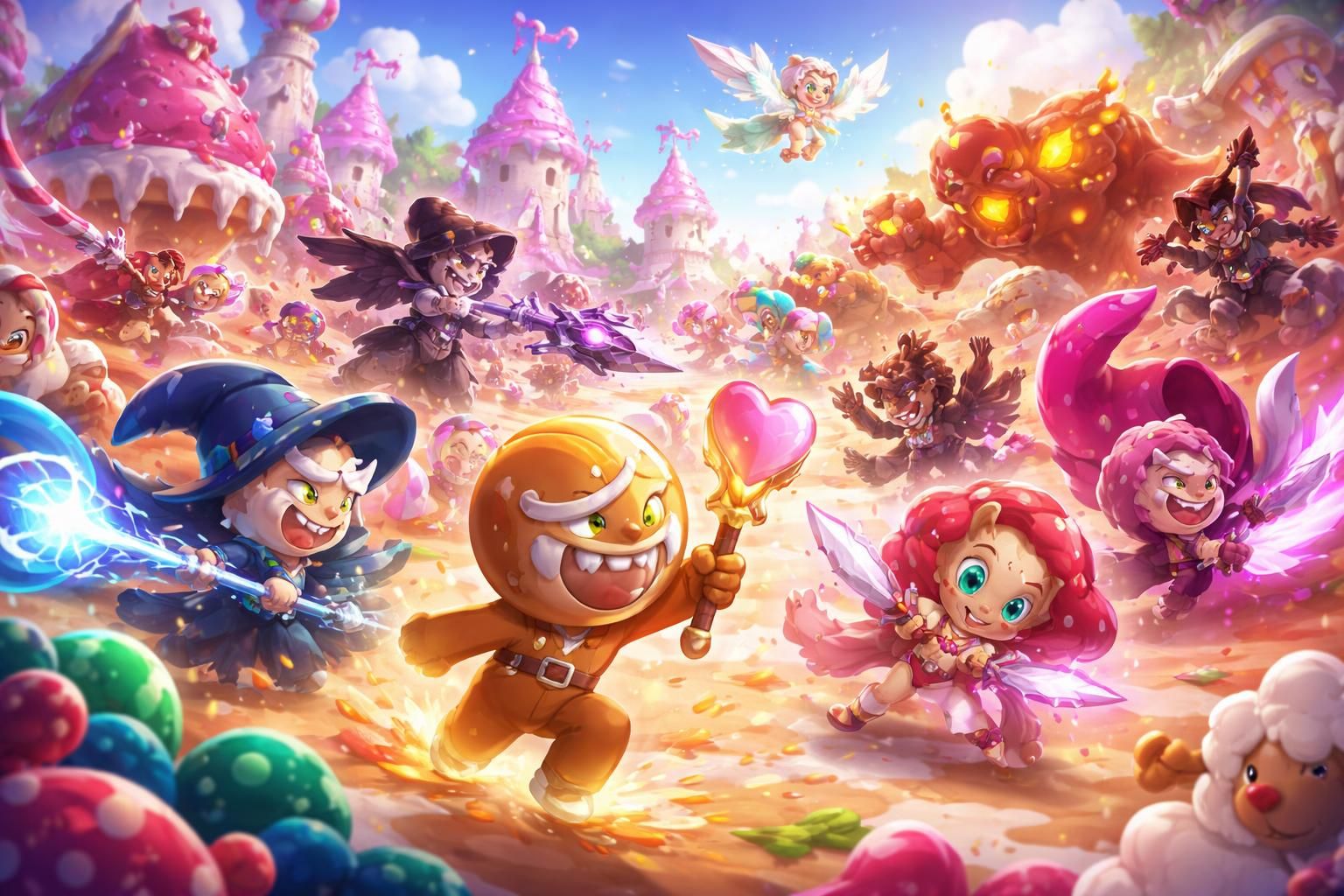 découvrez l'univers captivant de cookie run kingdom et plongez dans une aventure sucrée pleine d'action, de défis et de personnages gourmands.