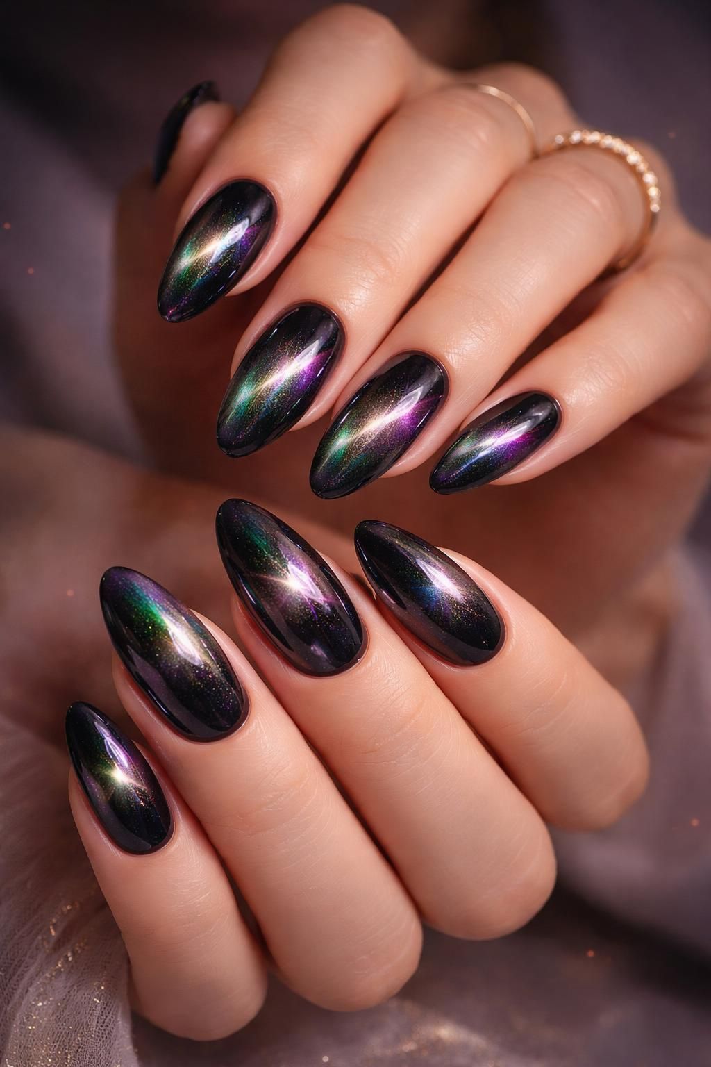 découvrez l'art des ongles effet cat eye, une technique élégante et hypnotique qui sublime vos mains avec des reflets mystérieux et raffinés.