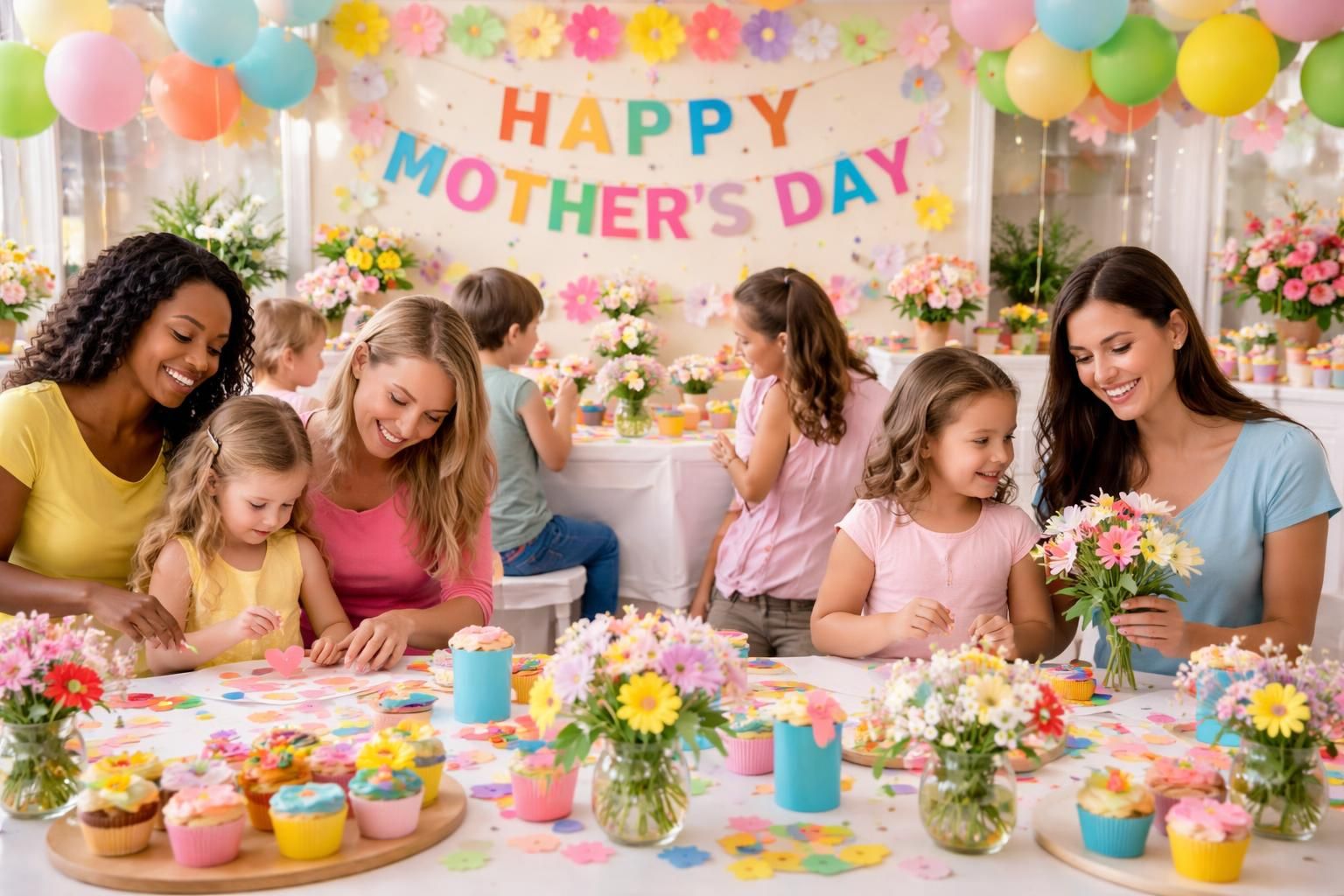 organisez des fêtes inoubliables pour mamans créatives avec party city et action. découvrez nos idées originales, décorations et accessoires pour célébrer avec style et joie.