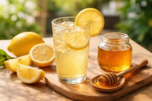 découvrez notre soda miel-citron, une boisson rafraîchissante et naturelle parfaite pour étancher votre soif tout en savourant les bienfaits du miel et du citron.