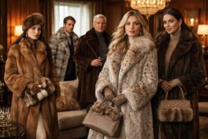 découvrez des styles élégants avec notre sélection raffinée de tenues et accessoires en fourrure, alliant confort et sophistication pour un look chic et intemporel.