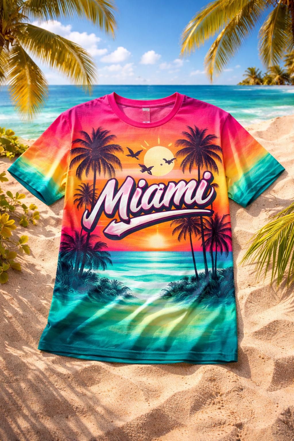 découvrez notre t-shirt miami, l'allure ensoleillée parfaite à porter toute l'année pour un style décontracté et tendance.