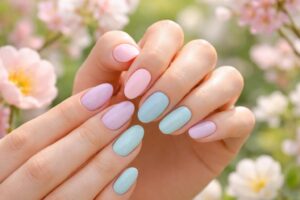 découvrez les tendances printanières pour sublimer vos ongles avec des couleurs pastel délicates et élégantes, parfaites pour un look frais et raffiné.