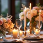découvrez comment harmoniser fleurs et bougies pour créer une ambiance romantique parfaite lors de votre fête, avec des astuces simples et élégantes.
