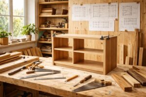 découvrez des conceptions détaillées pour créer vos propres meubles uniques et personnalisés, étape par étape.