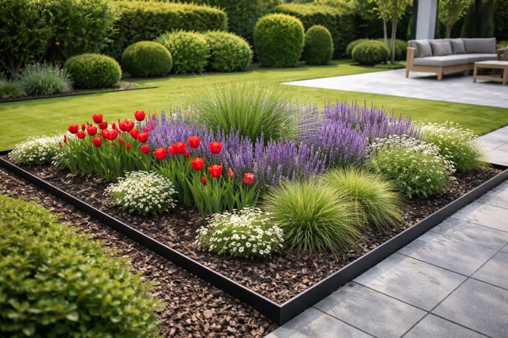 découvrez comment créer un parterre de fleurs au design contemporain pour sublimer votre jardin avec élégance et modernité.
