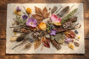 découvrez l'art du collage inspiré par la nature, où chaque création reflète la beauté et la richesse du monde naturel.