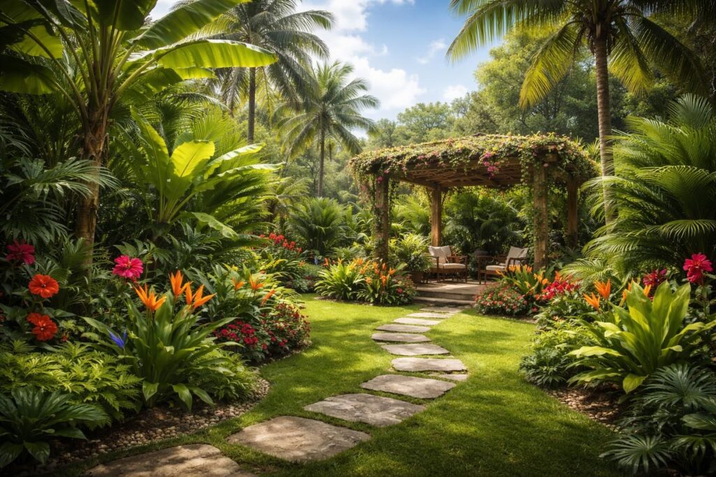 découvrez comment créer un jardin paysager tropical avec notre guide complet pour transformer votre espace en un coin de paradis verdoyant et luxuriant.