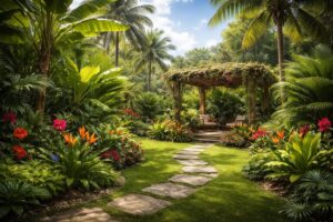 découvrez comment créer un jardin paysager tropical avec notre guide complet pour transformer votre espace en un coin de paradis verdoyant et luxuriant.