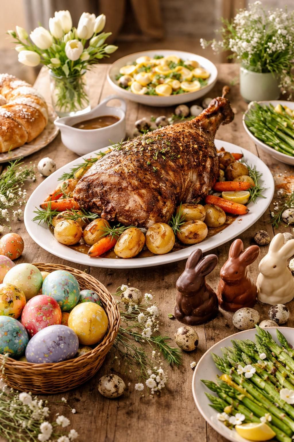 découvrez les délices et les traditions authentiques qui rendent le repas de pâques inoubliable. recettes, astuces et histoires pour célébrer ce moment en famille.