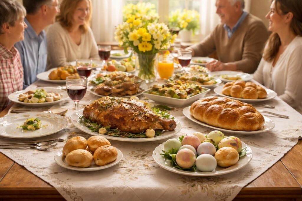 découvrez les délices et traditions authentiques qui rendent le repas de pâques si spécial, avec des recettes savoureuses et des astuces pour une fête inoubliable.