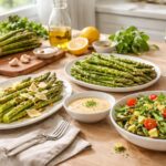 découvrez nos délicieuses recettes pour sublimer l'asperge verte, et apportez fraîcheur et saveur à vos plats printaniers.