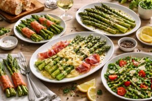 découvrez des recettes délicieuses et faciles pour sublimer les asperges vertes et ravir vos papilles.