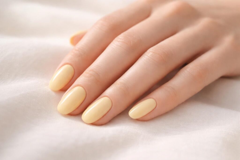 découvrez comment sublimer vos ongles avec une manucure jaune pastel éclat doux, pour un style tendance et délicat qui illumine vos mains.
