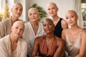découvrez la beauté unique des femmes sans cheveux, les défis qu'elles affrontent et les nouvelles perspectives qui redéfinissent les standards de la féminité.