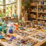 découvrez des idées créatives pour réaliser des projets d'art originaux en utilisant des matériaux recyclés, alliant écologie et créativité.
