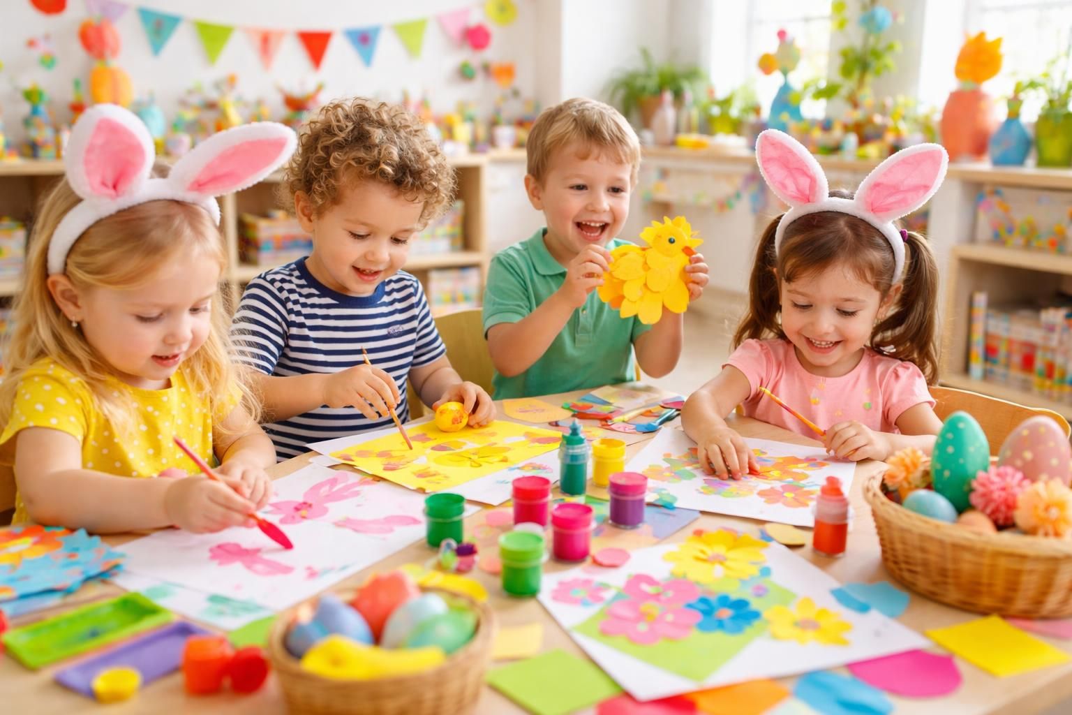 découvrez des idées d'activités ludiques et créatives pour célébrer pâques à la crèche, idéales pour éveiller les enfants tout en s'amusant.