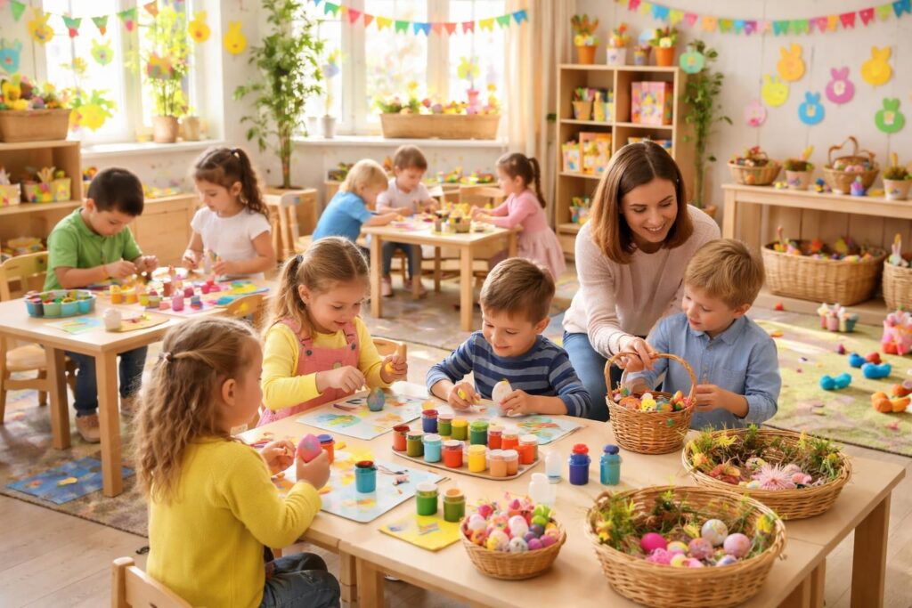 découvrez des idées d'activités ludiques et créatives pour célébrer pâques en maternelle, favorisant l'apprentissage et le plaisir des tout-petits.