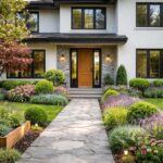 découvrez des idées d'aménagement paysager pour sublimer la façade de votre maison et créer un extérieur accueillant et élégant.