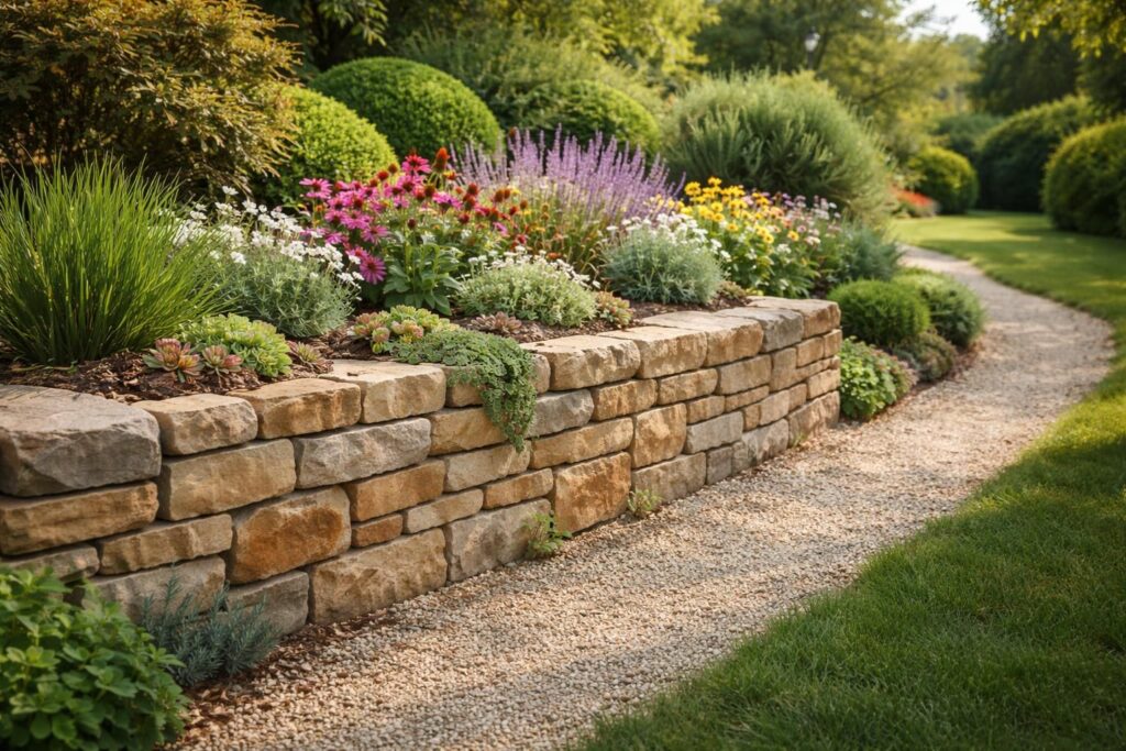 découvrez des idées inspirantes pour créer un muret de jardin alliant esthétique et fonctionnalité, parfait pour embellir et structurer votre espace extérieur.